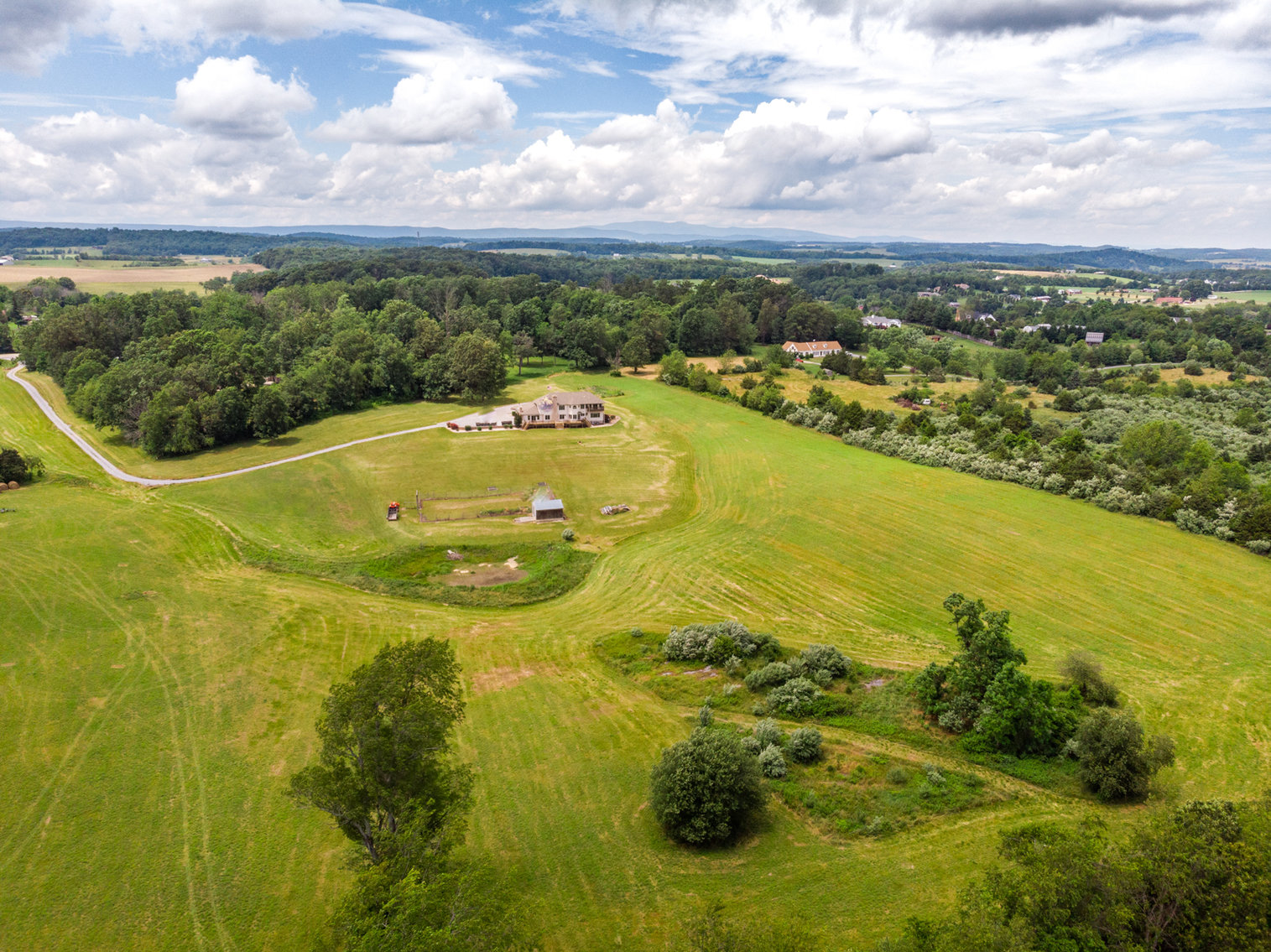 Image for Custom 3 BR/3 BA Home on 14.5 +/- Acres w/Amazing Blue Ridge Mountain Views--Augusta County, VA