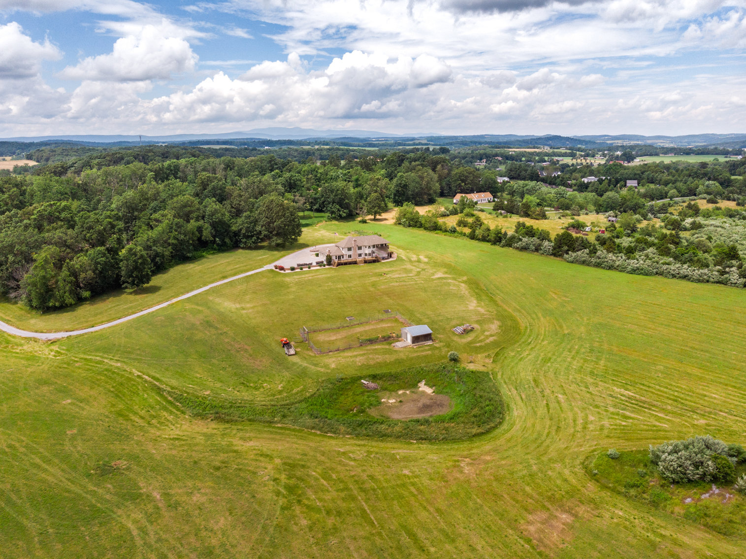 Image for Custom 3 BR/3 BA Home on 14.5 +/- Acres w/Amazing Blue Ridge Mountain Views--Augusta County, VA