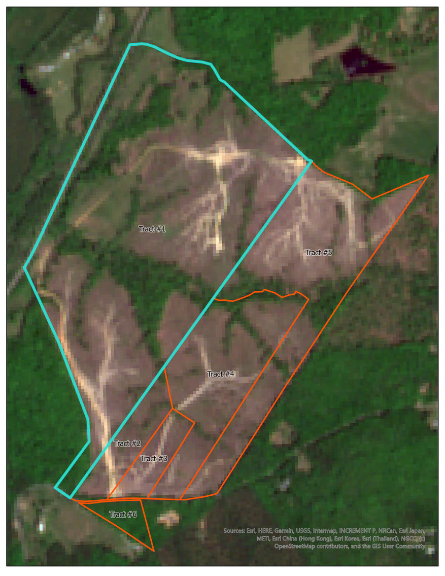 Image for 6 Tracts of Contiguous Raw Land Totaling 267 +/- Acres in Albemarle & Louisa Counties