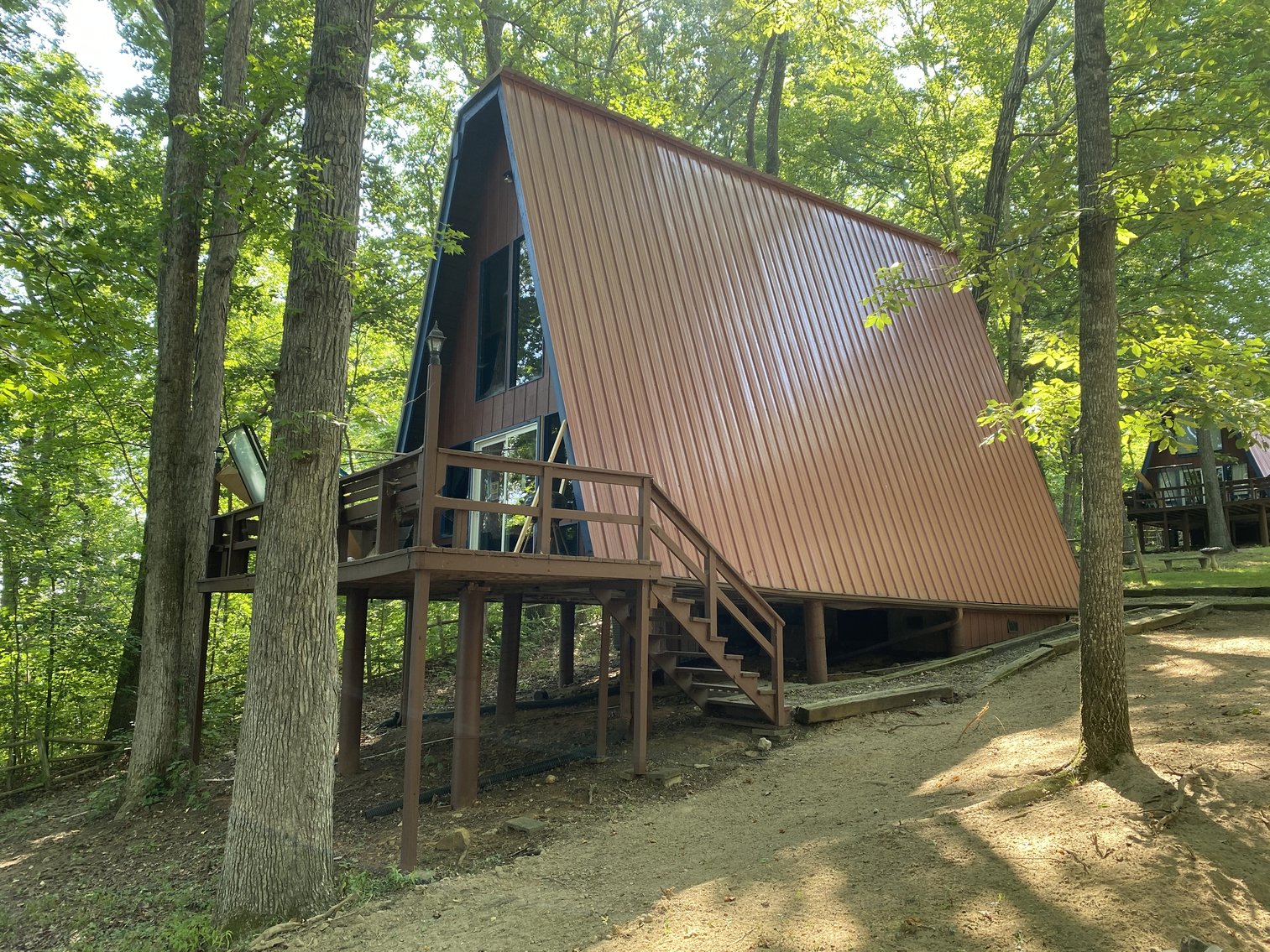 Image for Little Retreat @ Kerr Lake – Main Cottage Plus Four (4) A-Frame Cabins - Dock With Boat Slip - Income Potential - 877 Riverview Ave., Buffalo Junction, VA 24529