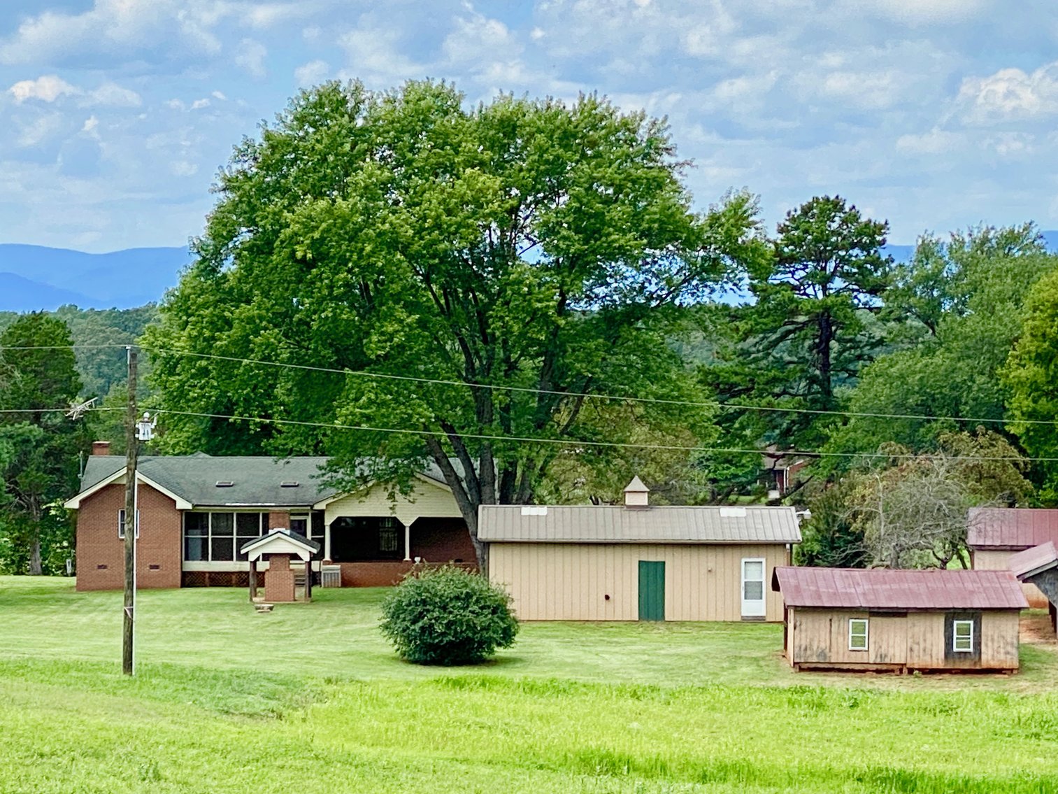 Image for 3 BR/2 BA Brick Home on 8.9 +/- Acres w/Detached Garage/Work Shop & Gorgeous Mountain Views