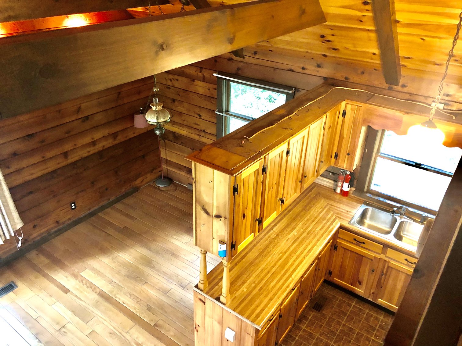 Image for 2 BR/1 BA Log Cabin on 30 +/- Acres Bordering National Forest in Bath County, VA