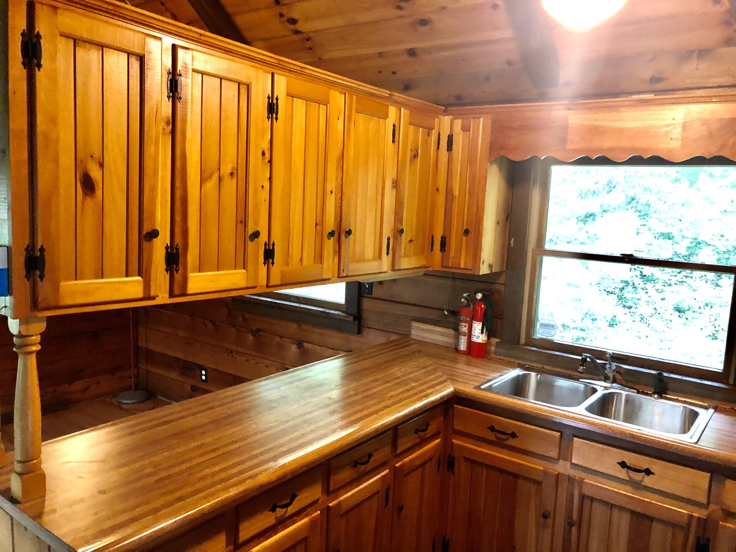 Image for 2 BR/1 BA Log Cabin on 30 +/- Acres Bordering National Forest in Bath County, VA