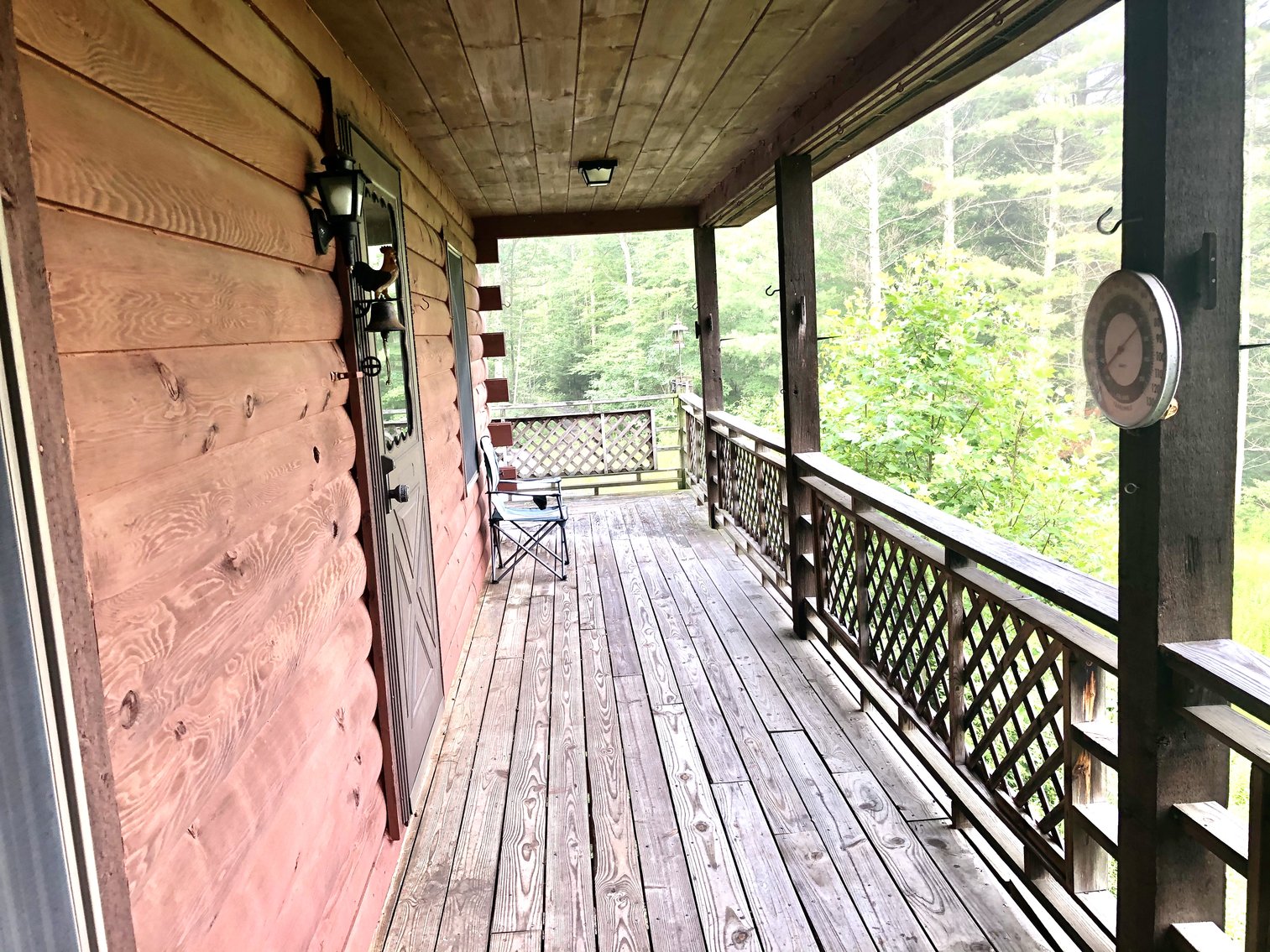 Image for 2 BR/1 BA Log Cabin on 30 +/- Acres Bordering National Forest in Bath County, VA