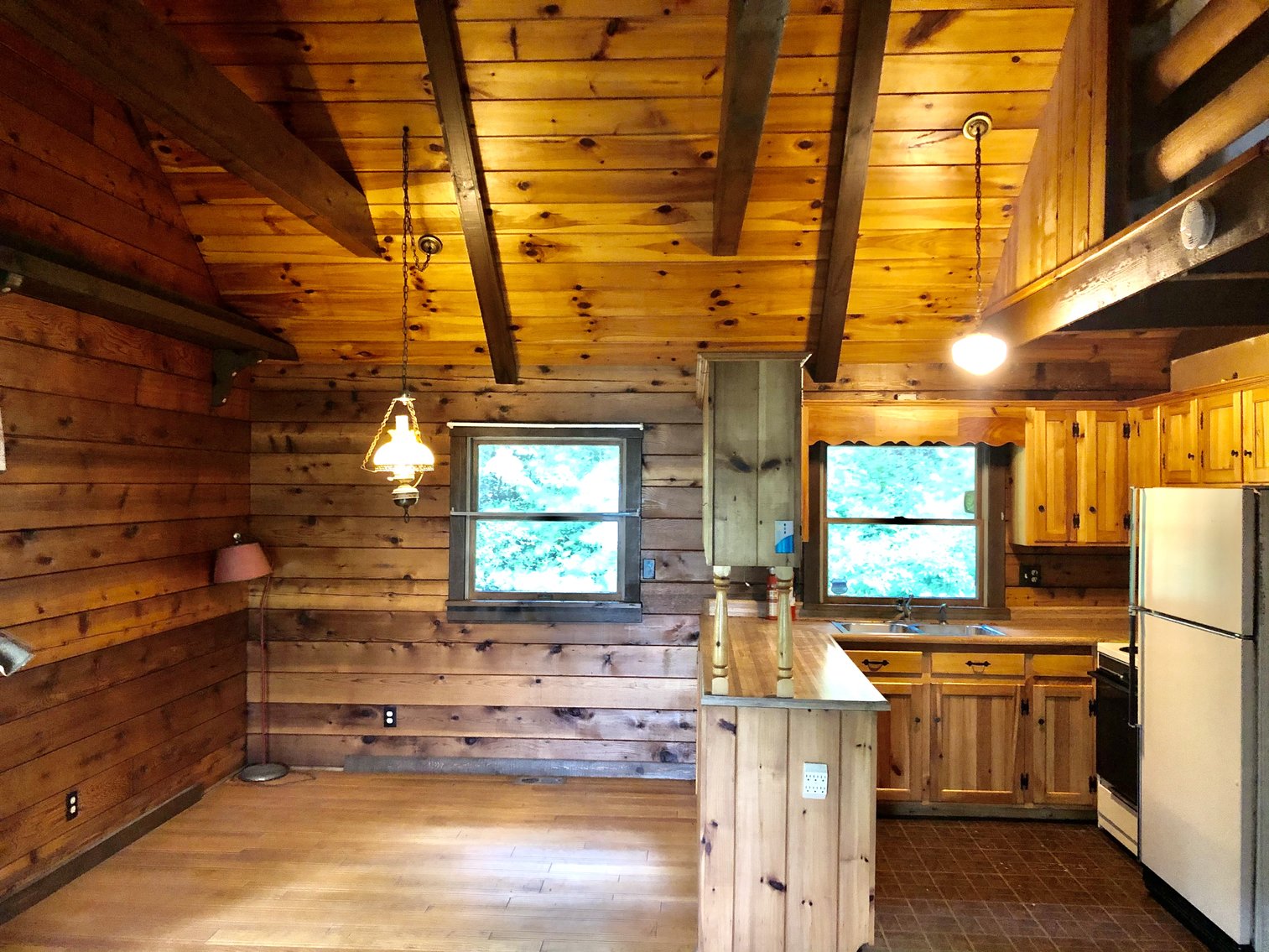 Image for 2 BR/1 BA Log Cabin on 30 +/- Acres Bordering National Forest in Bath County, VA