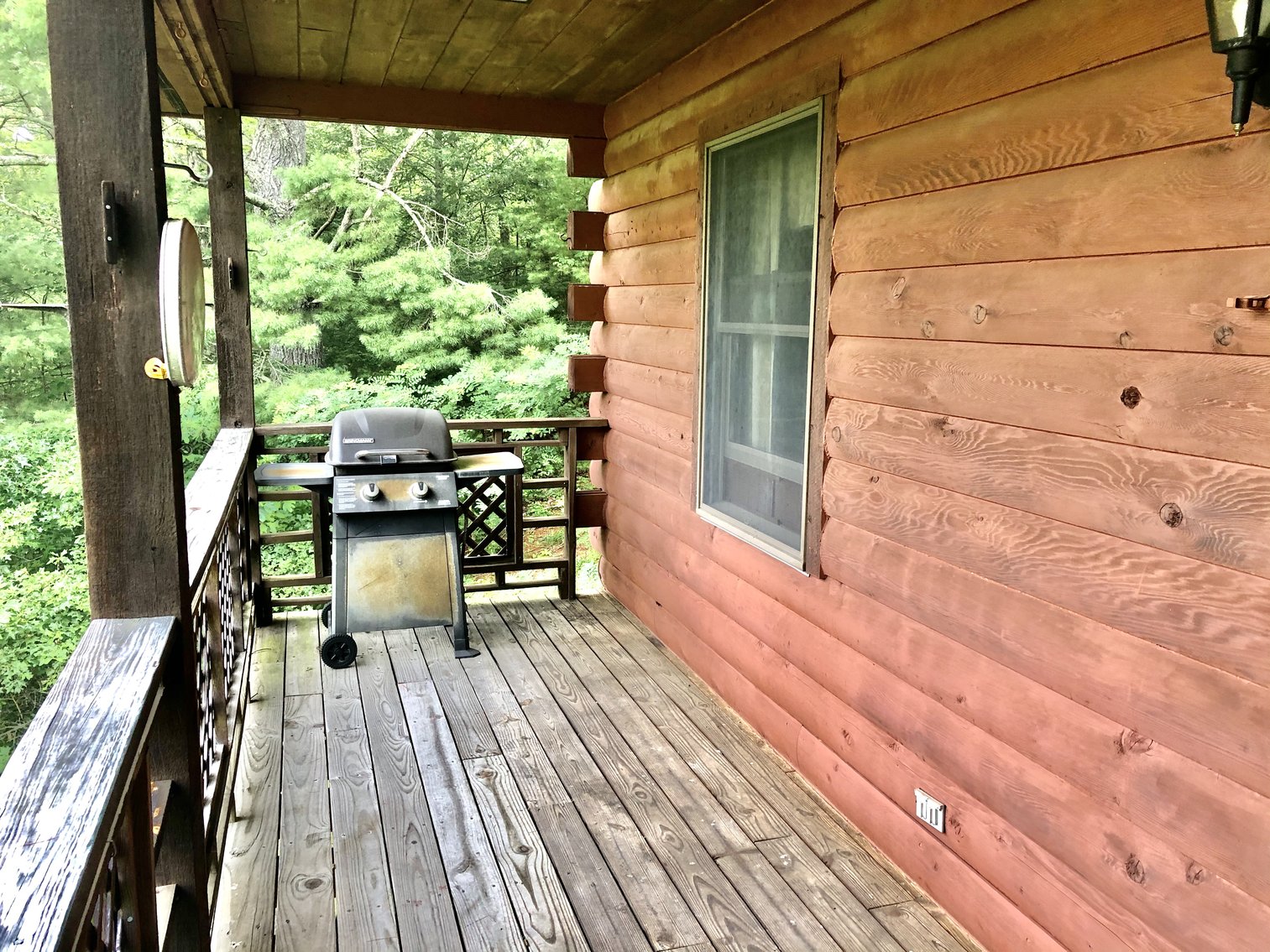 Image for 2 BR/1 BA Log Cabin on 30 +/- Acres Bordering National Forest in Bath County, VA