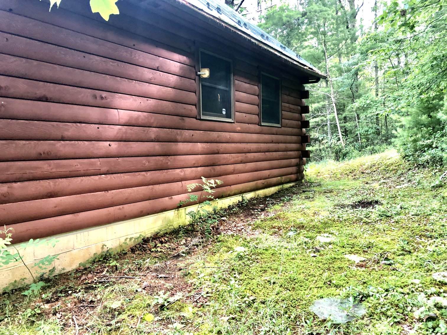 Image for 2 BR/1 BA Log Cabin on 30 +/- Acres Bordering National Forest in Bath County, VA