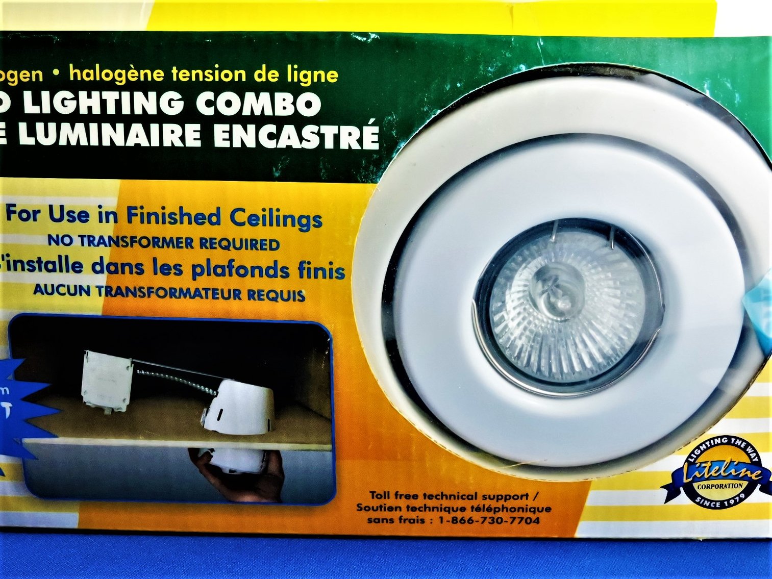 Image for Halogen Four Inch Recessed Lighting Combo - Hardware Store Inventory Clearance!