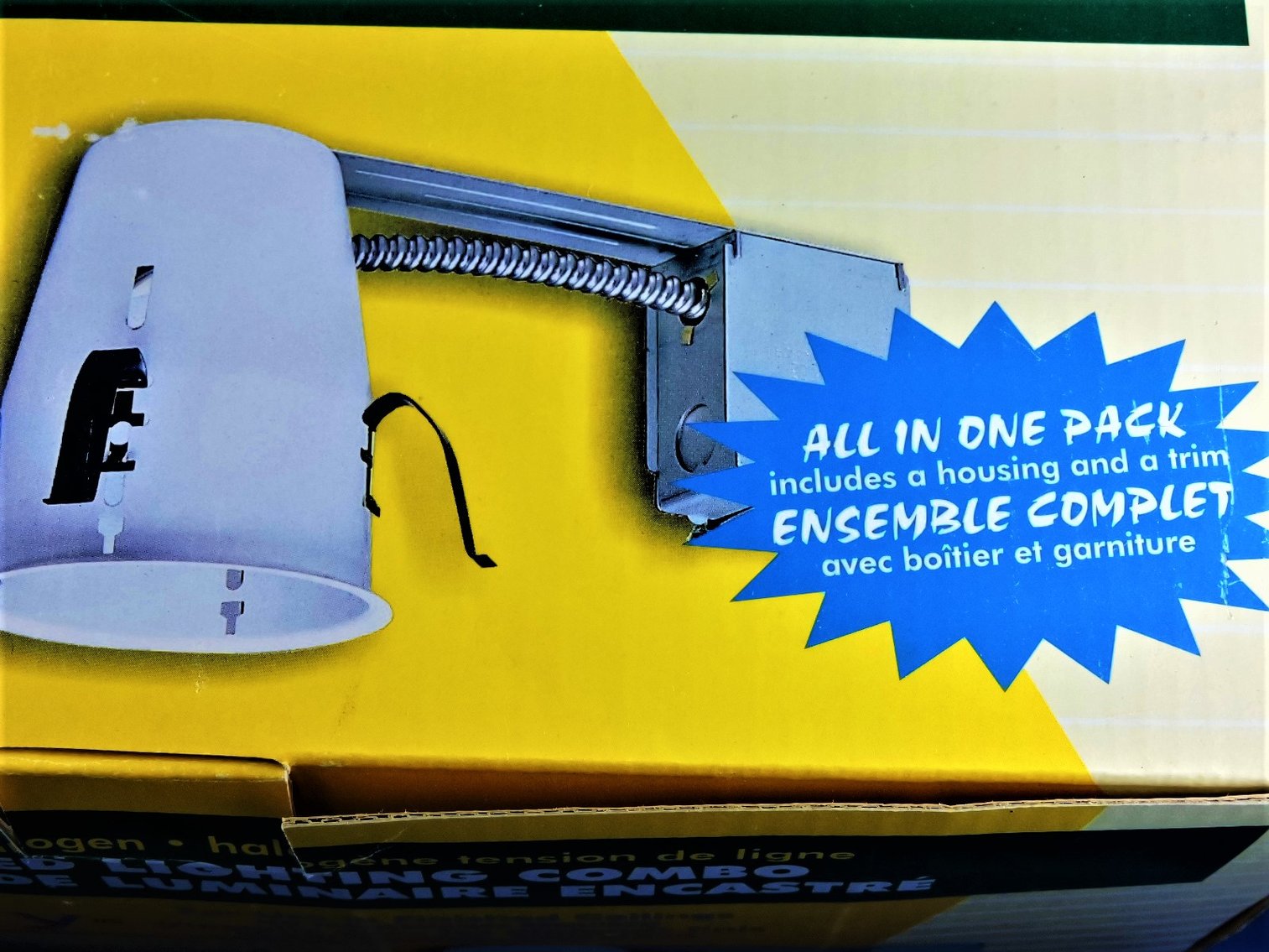 Image for Halogen Four Inch Recessed Lighting Combo - Hardware Store Inventory Clearance!