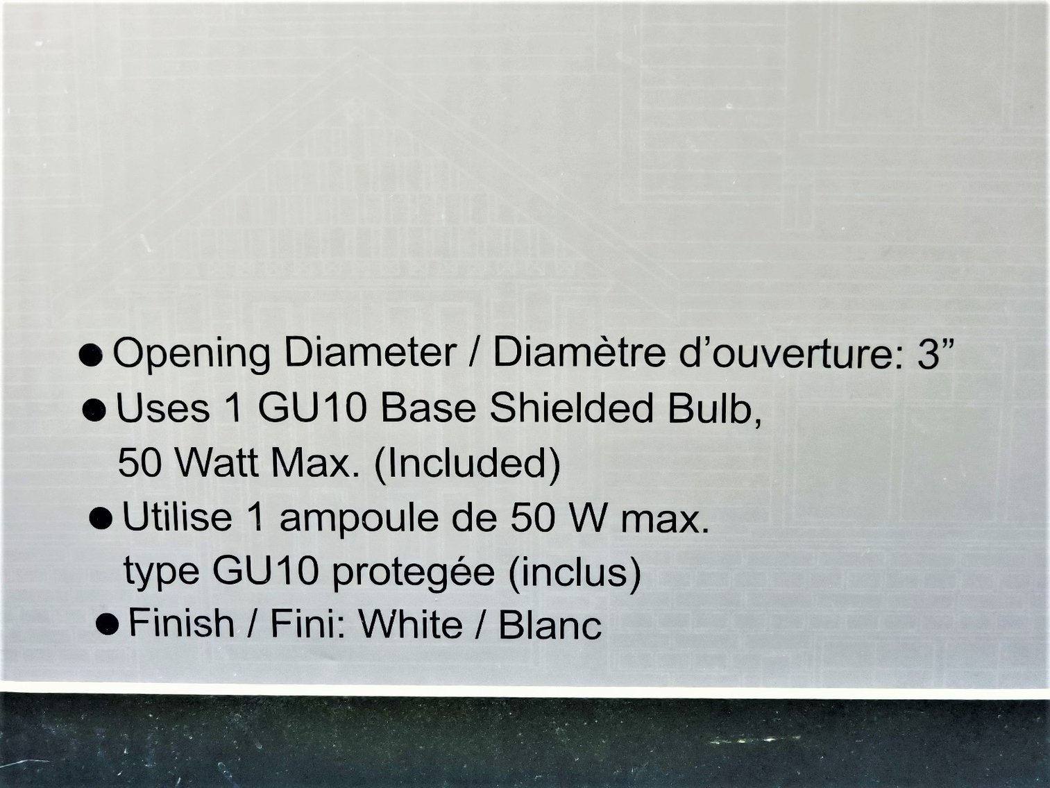 Image for Hardware Electrical Clearance Classic Remodel Lighting Kit