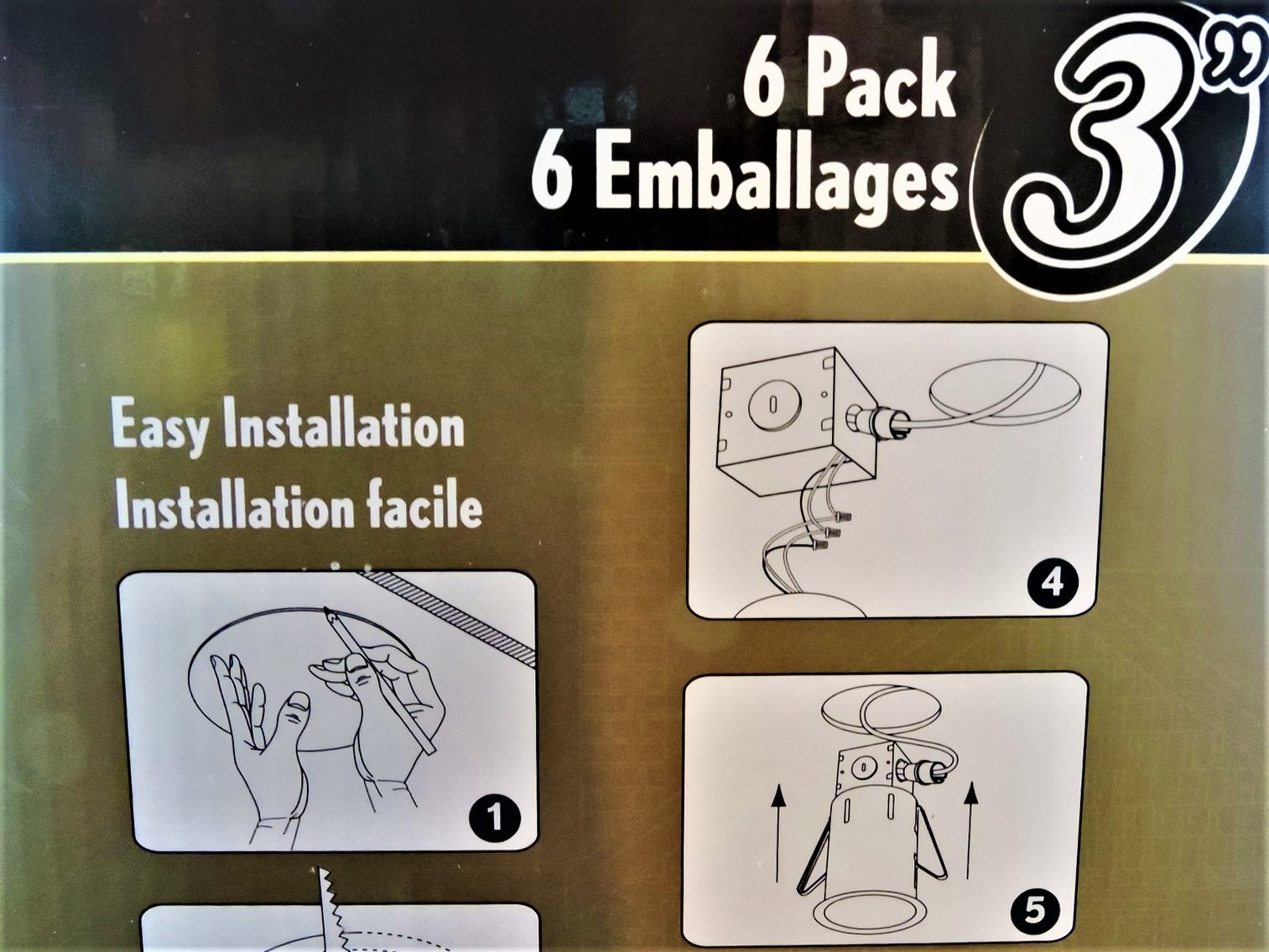 Image for Hardware Electrical Clearance Classic Remodel Lighting Kit