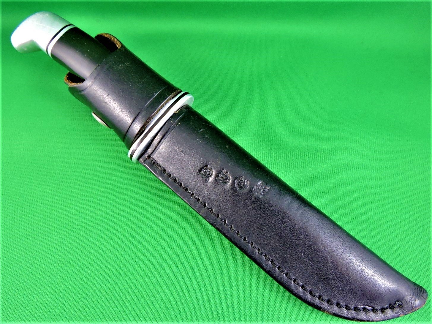 Image for Buck Hunting Knife #119 - Fixed Blade Knife with Sheath.