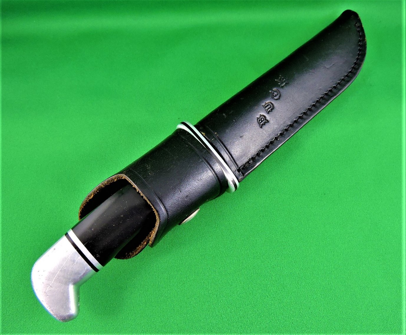 Image for Buck Hunting Knife #119 - Fixed Blade Knife with Sheath.