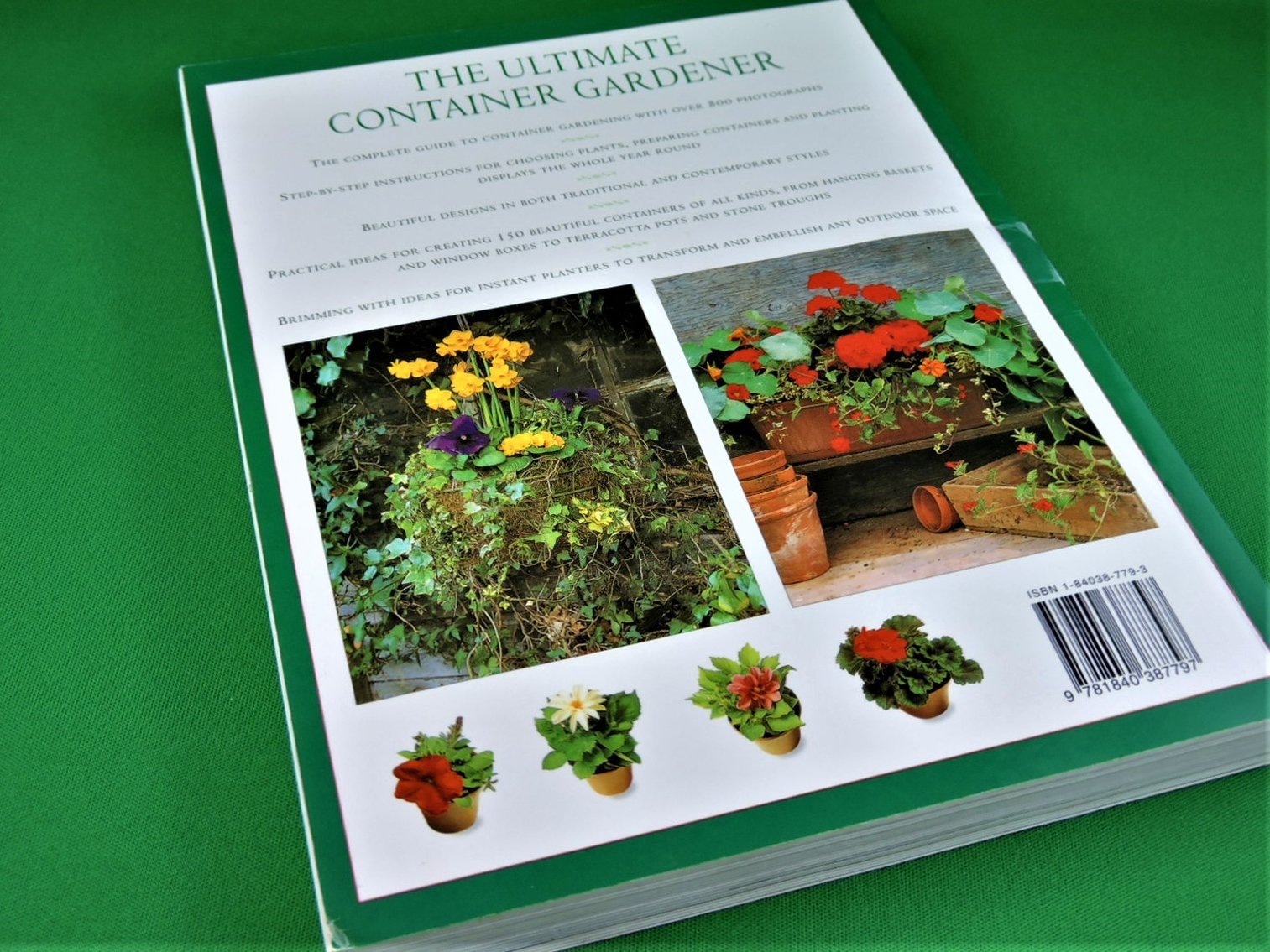 Image for The Ultimate Container Gardener by Stephanie Donaldson.