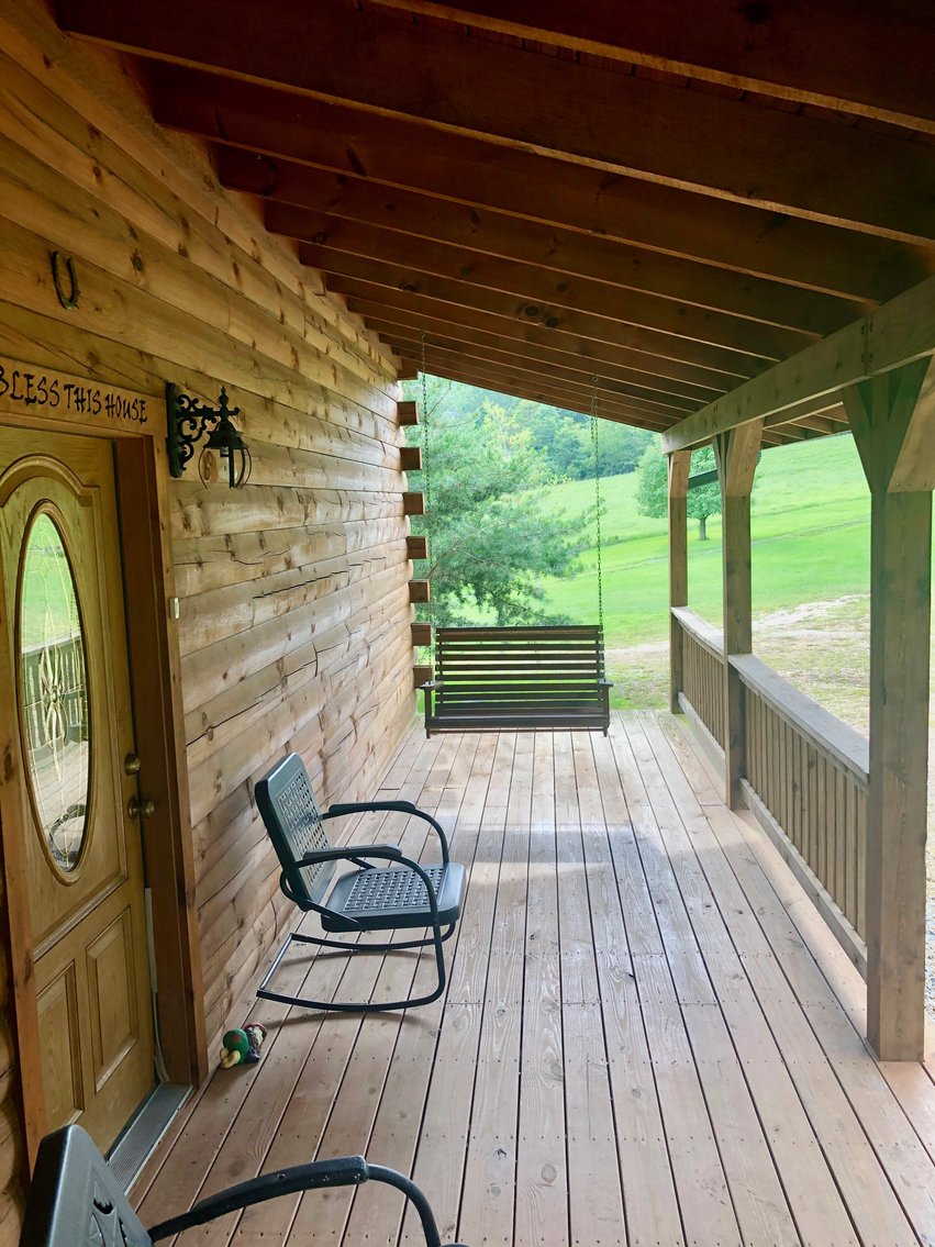 Image for Majestic 3 BR/4.5 BA Log Home on 45 +/- Acres w/5,000 sf. Shop--Augusta County, VA