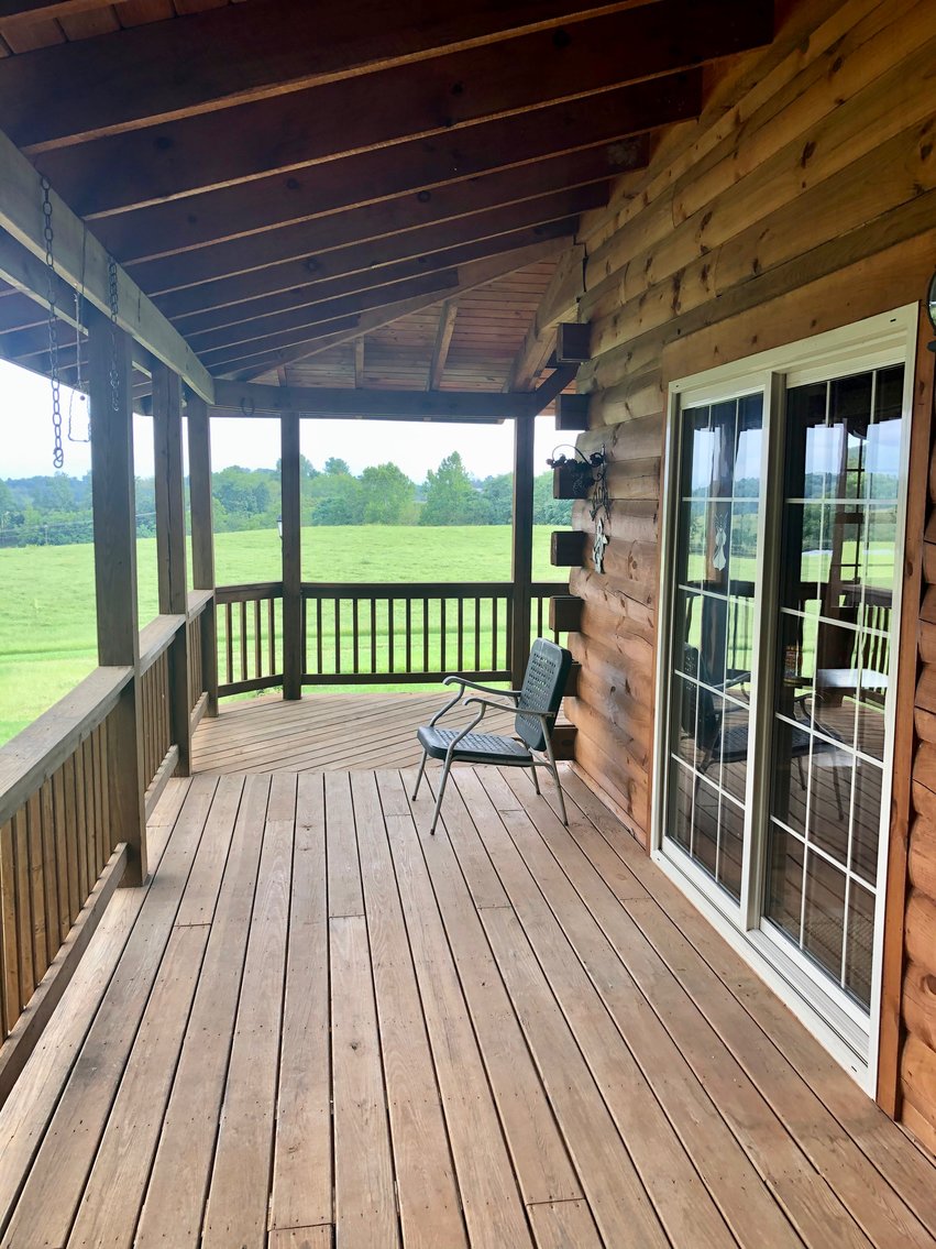 Image for Majestic 3 BR/4.5 BA Log Home on 45 +/- Acres w/5,000 sf. Shop--Augusta County, VA