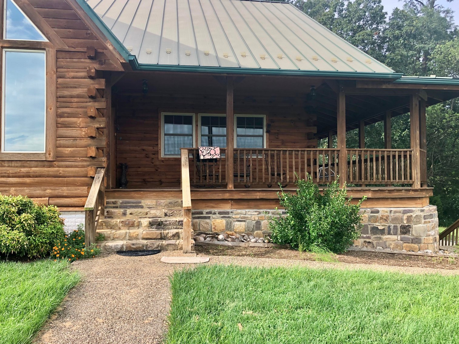 Image for Majestic 3 BR/4.5 BA Log Home on 45 +/- Acres w/5,000 sf. Shop--Augusta County, VA