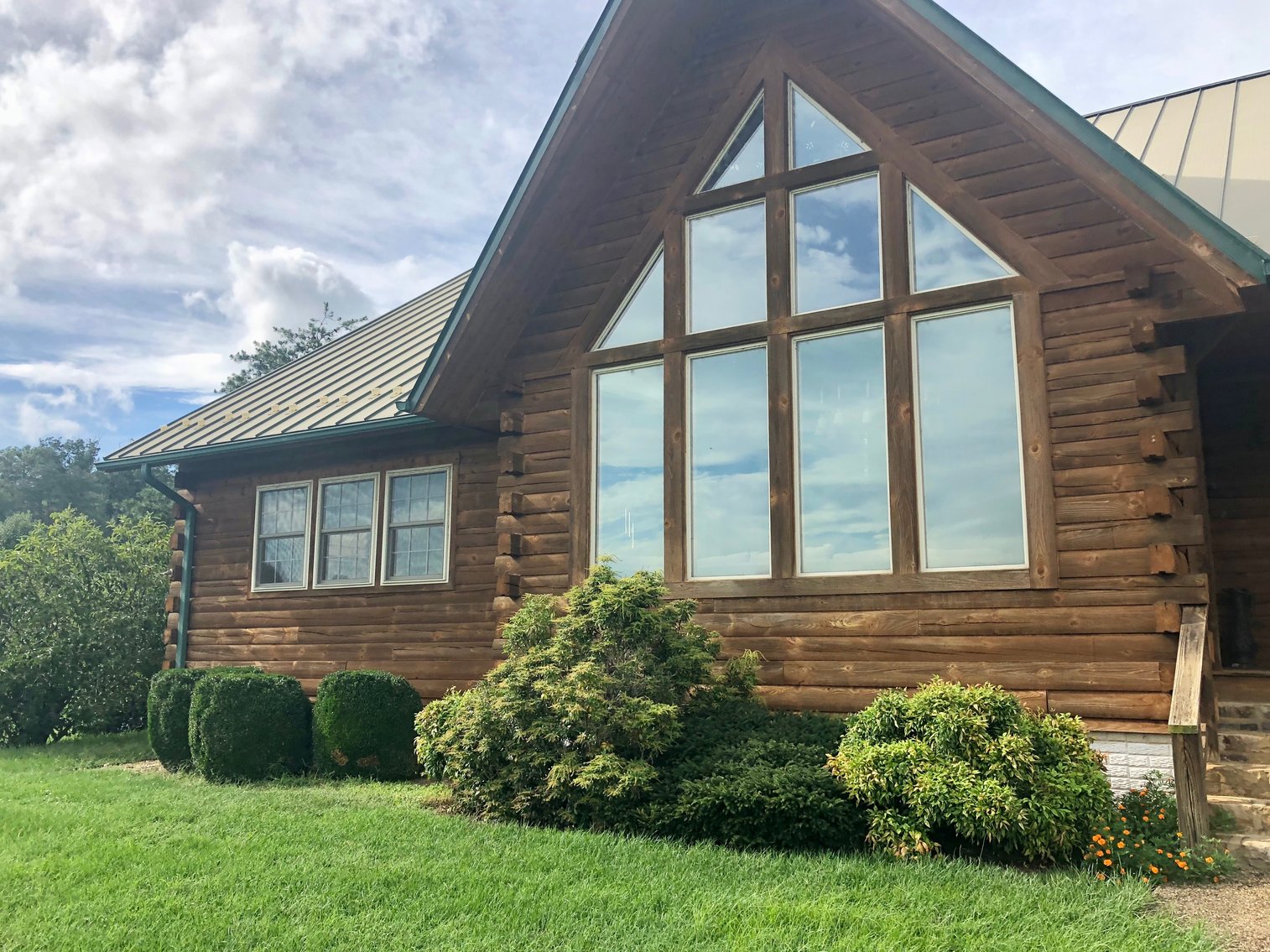 Image for Majestic 3 BR/4.5 BA Log Home on 45 +/- Acres w/5,000 sf. Shop--Augusta County, VA