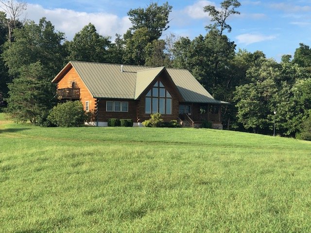 Image for Majestic 3 BR/4.5 BA Log Home on 45 +/- Acres w/5,000 sf. Shop--Augusta County, VA
