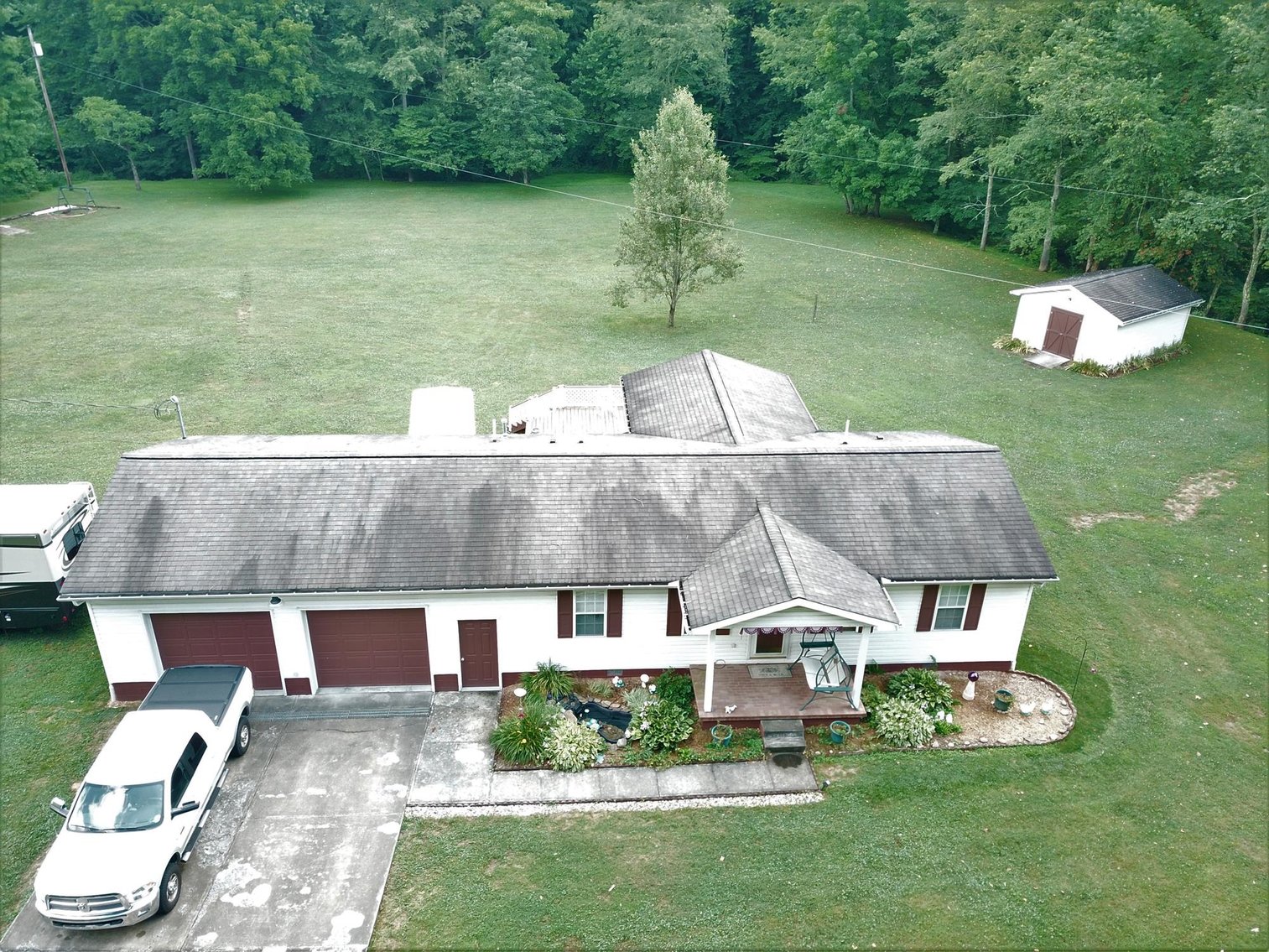 Image for SOLD $150,700 - Ranch Home on 2.6 Acres, Fleetwood Storm RV, John Deere Gator, & more