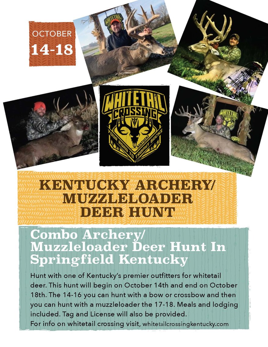 Kentucky Deer Hunt Benefiting the Holy Pursuit Dream Foundation