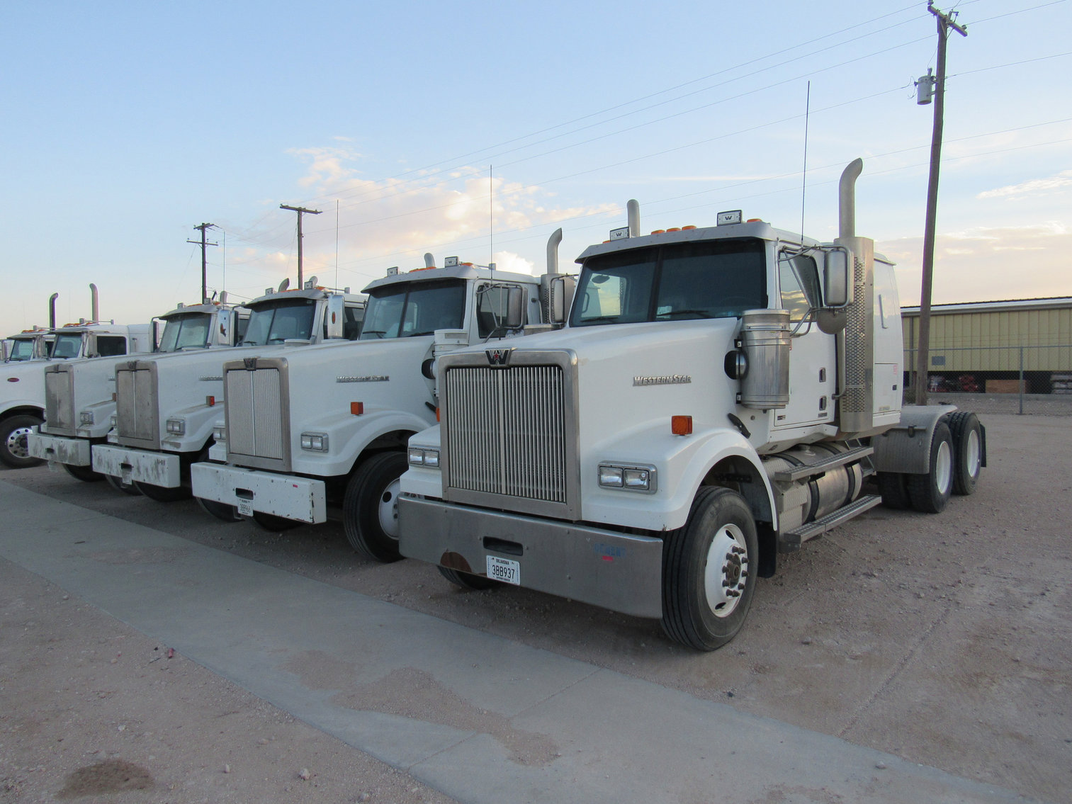 ONLINE AUCTION BJ Services Road Tractors, Service Trucks and Flatbed