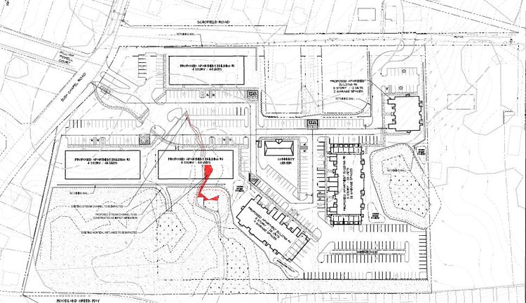 Image for Normandy Woods Development Site - 144 ± Unit Apartment Building (By Right) or 38 ± Townhouse Units - Shovel Ready - 734 Schofield Ave., Aberdeen, MD 21001