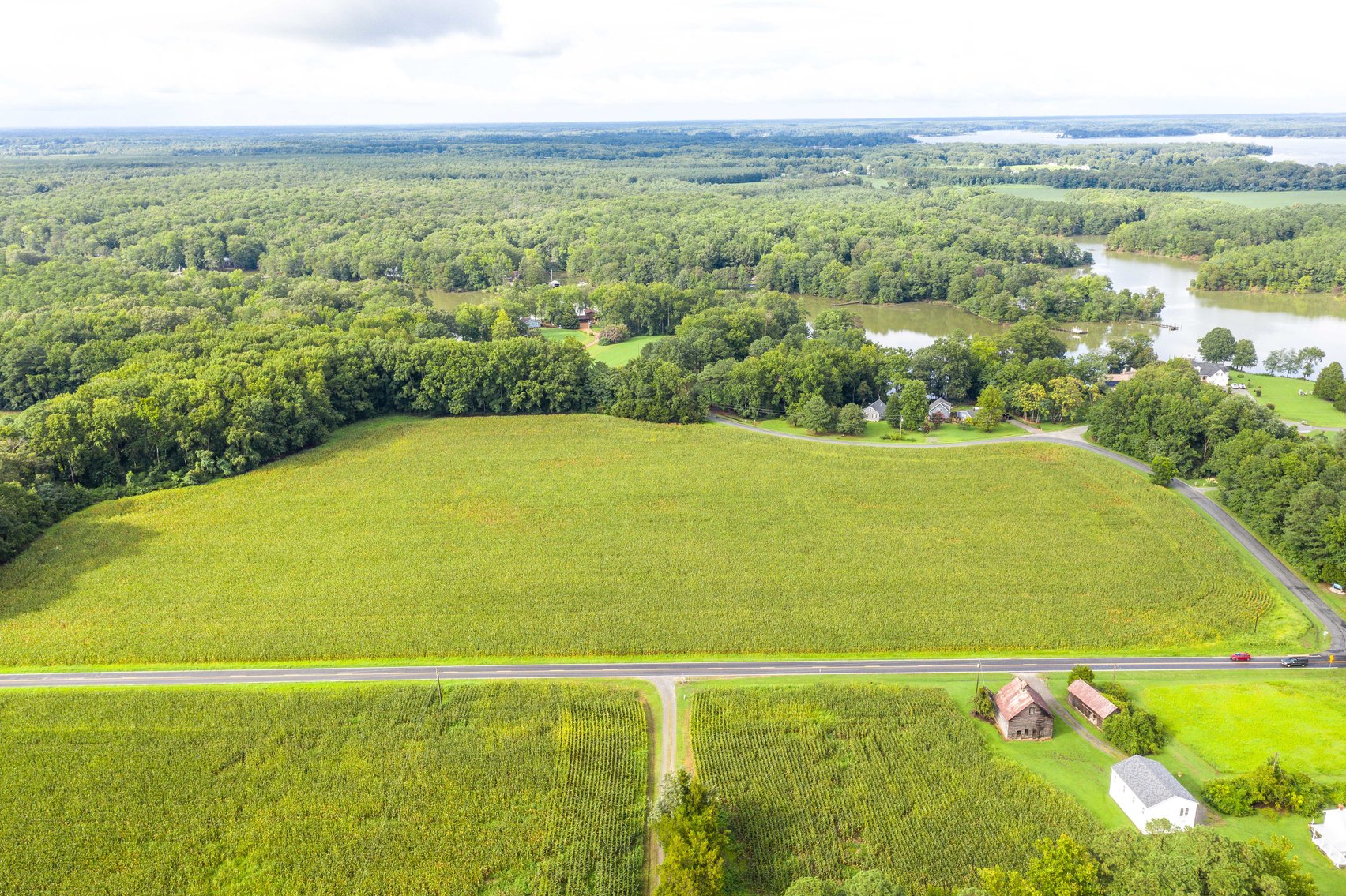 8 Spacious Lots w/ Dock & Water Access 19.21 ± AC in Subdivision