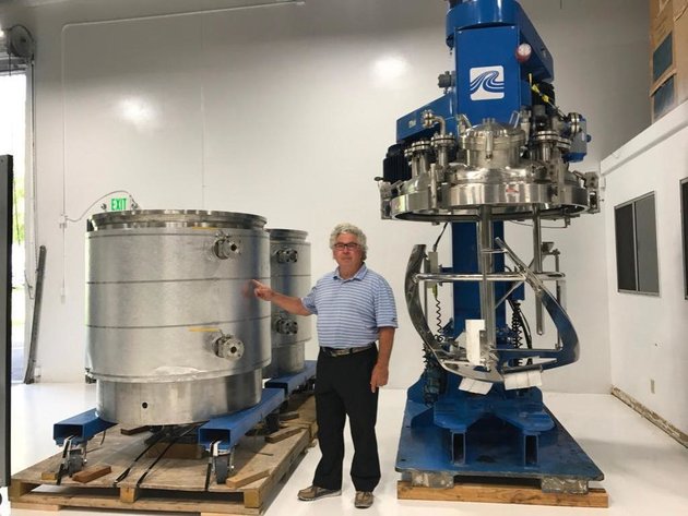 Image for ***SOLD***MJK0066 Reynolds Industries Mixer 200 GAL Multi-Shaft, Multi Drive, Variable Speed Mixer