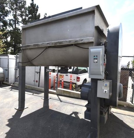 Image for ***SOLD***MJK0071 CSE Stainless Steel Double Ribbon Blender 125 Cu Ft