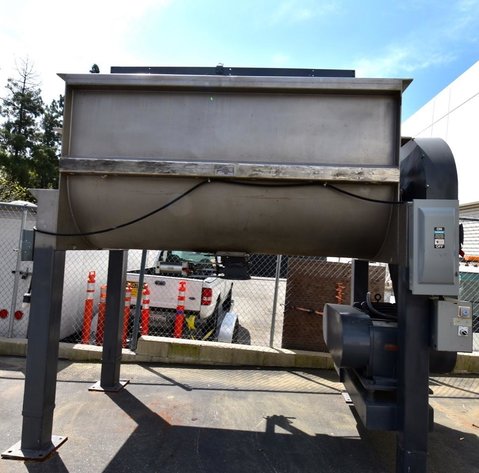 Image for ***SOLD***MJK0071 CSE Stainless Steel Double Ribbon Blender 125 Cu Ft