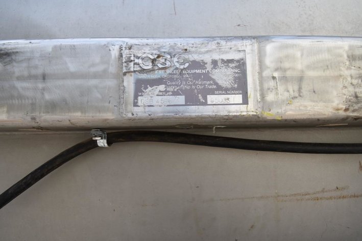 Image for ***SOLD***MJK0071 CSE Stainless Steel Double Ribbon Blender 125 Cu Ft