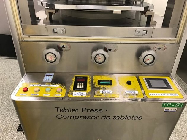 Image for MJK0072 Sejong 55 Station Tablet Press MDL HRC-55, Young Suk Co Auto Powder Feedenser