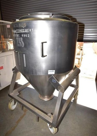 Image for ***SOLD***MJK0085 LB Bohle Stainless Steel Bin 150 Gal