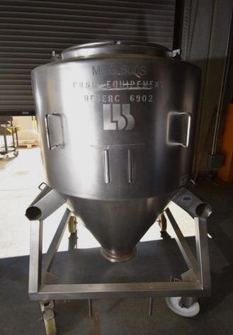 Image for ***SOLD***MJK0085 LB Bohle Stainless Steel Bin 150 Gal