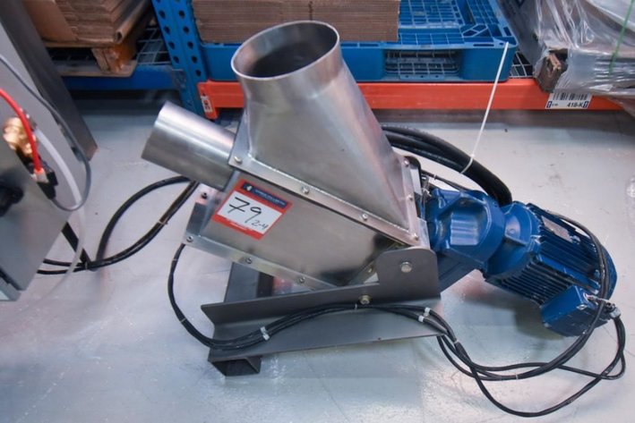 Image for **SOLD**MJK0159 AMS Powder Hopper with Auger Screw and Stand