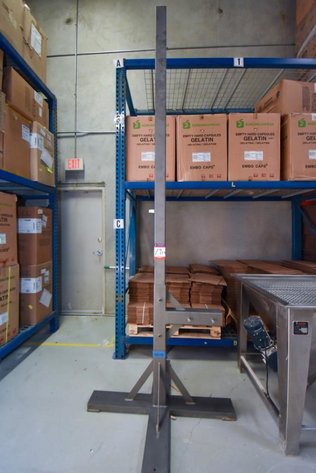 Image for **SOLD**MJK0159 AMS Powder Hopper with Auger Screw and Stand