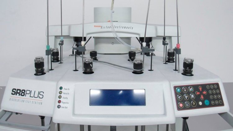 Image for ***SOLD***MJK0220 SR8-Plus Dissolution Test Station