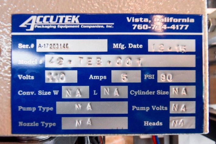 Image for ***SOLD***MJK0222 Accutek Labelette MDL 42.TE3.001