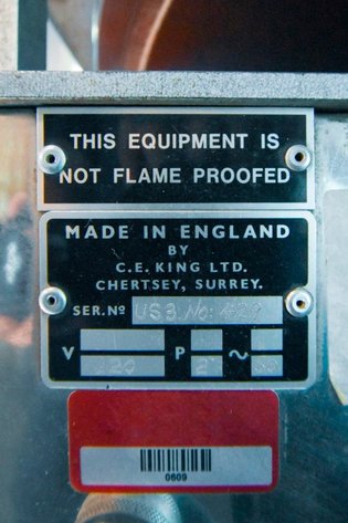 Image for ***SOLD*** MJK0230 CE King LTD Inspection Table 36'' Diameter