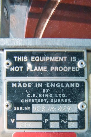 Image for ***SOLD*** MJK0230 CE King LTD Inspection Table 36'' Diameter