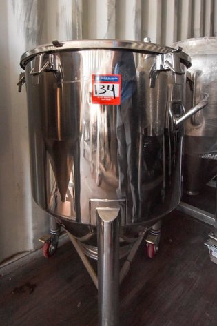 Image for ***SOLD*** MJK0235 Liquid Totes on Casters - Lot of 2