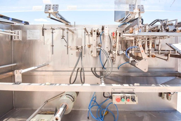 Image for ***SOLD*** MJK0242 Develop MC BS-130 Horizontal Packaging Machine with Auger Filler