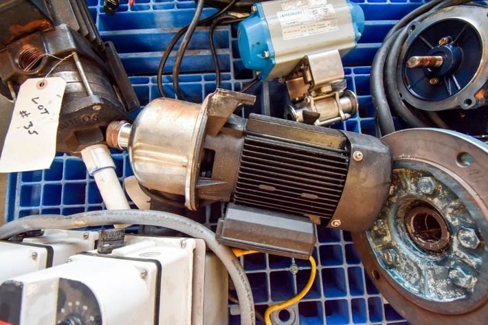 Image for ***SOLD*** MJK0288 Pallet of Pumps and Motors