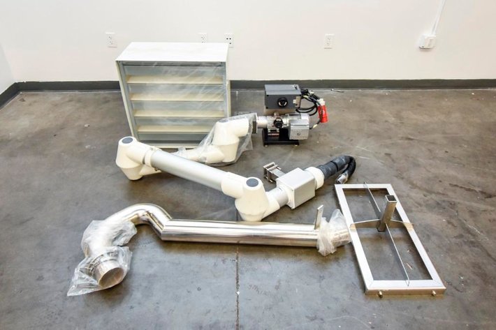 Image for MJK0307 Fume Extractor Hood with Filters and Fumex Arm