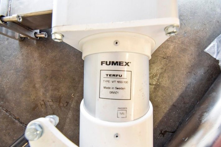 Image for MJK0307 Fume Extractor Hood with Filters and Fumex Arm