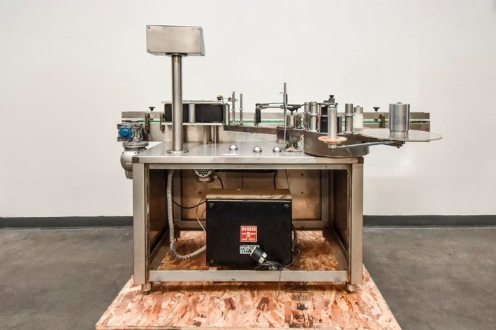 Image for ***SOLD***MJK0324 LabH Wrap Around Labeler MDL LX-1303