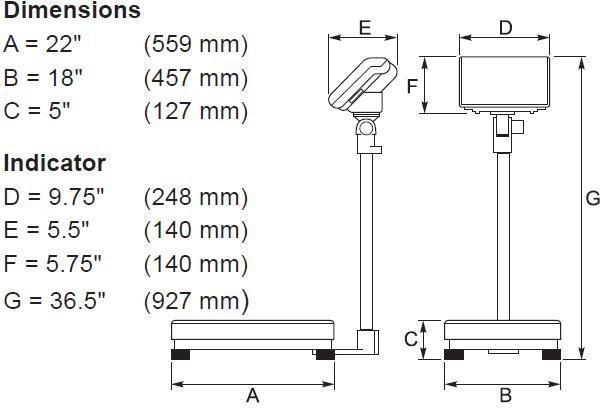 Image for MJK0328 Salter Brecknell Scale