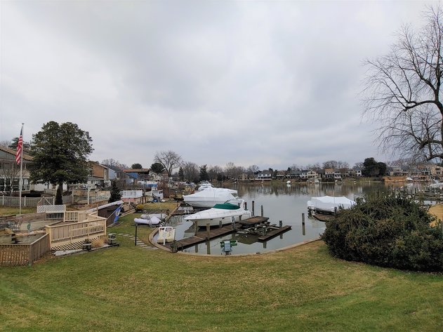 Rumsey Island Waterfront 2 story, 4 BR, 3 Bath home with custom in ground pool