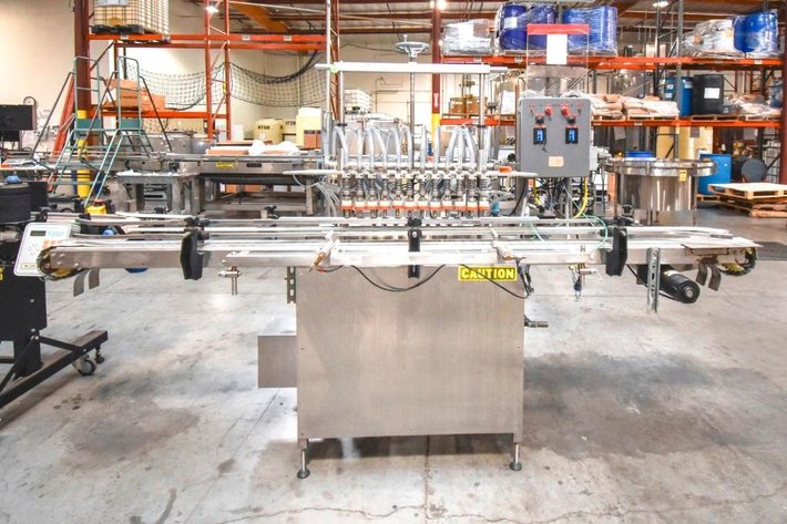 Image for ***SOLD***MJK0363 Ron Unger 12 Head Liquid Filler with Extra Filling heads